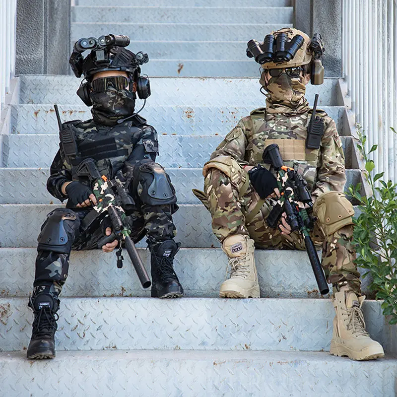 Disfraz táctico militar infantil camuflaje fuerzas especiales - imagen 5