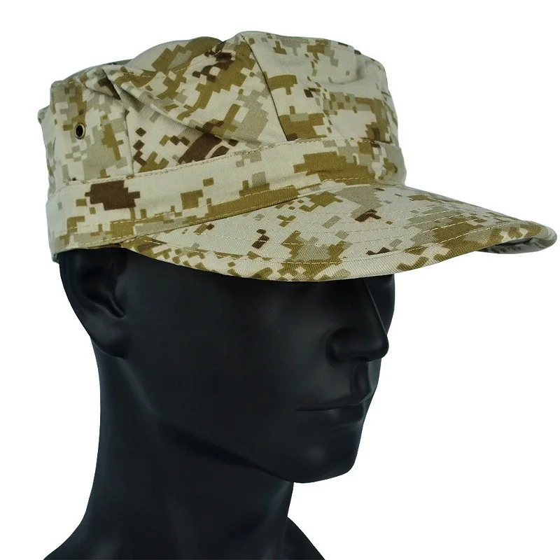 Sombrero táctico octogonal de algodón con protección solar - imagen 4