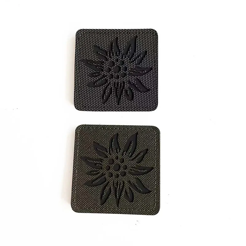 Parche reflectante edelweiss IR para ropa táctica adhesivo textil - imagen 4