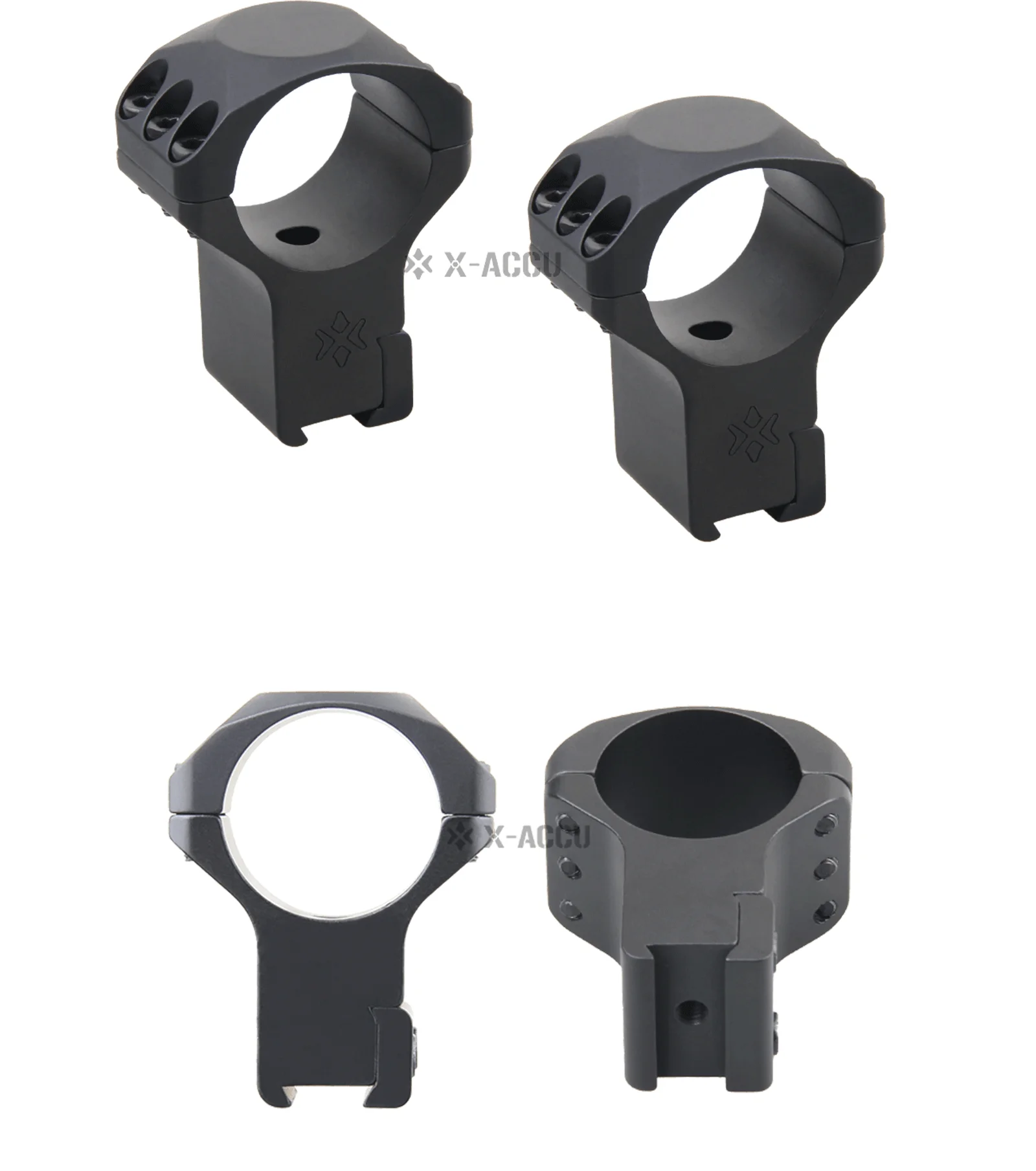 Perfil alto para despeje sobre el rifle