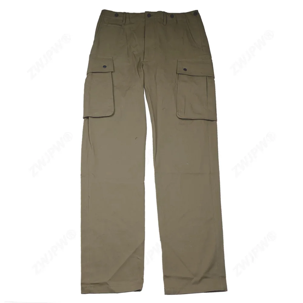 Pantalones paracaidista M42 cargo khaki – Réplica vintage Segunda Guerra - imagen 4