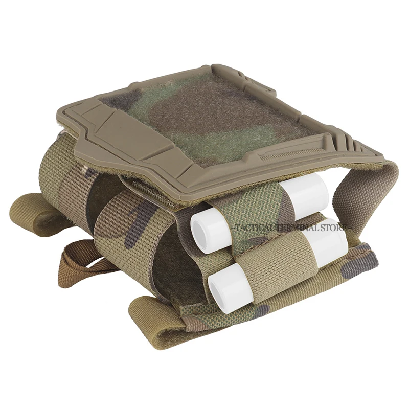Bolsa táctica para casco con correa elástica multifunción para caza - imagen 3