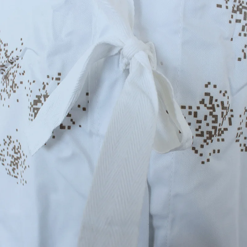 Traje ghillie para nieve camuflaje blanco con capucha - imagen 3