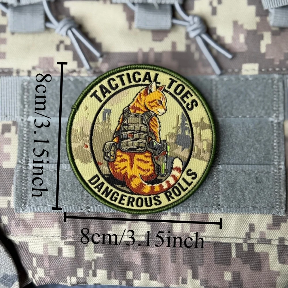 Dieren Morale Parche táctico Sniper mapache con velcro MOLLE - imagen 3
