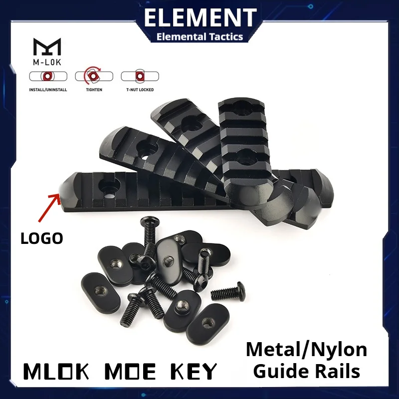 Protector de mano para riel Picatinny MLOK/Keymod - imagen 5
