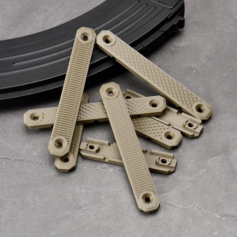 Cubierta riel táctico M-LOK nylon sinterizado impresa 3D para airsoft - imagen 4