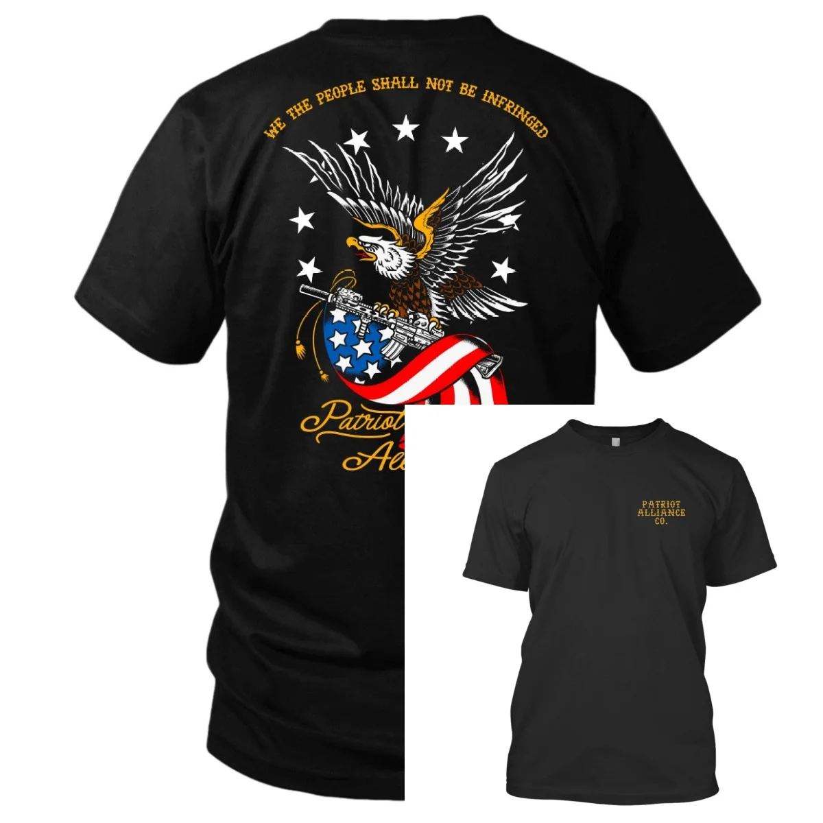 Patriot Alliance Camiseta táctica unisex alta gama de lujo