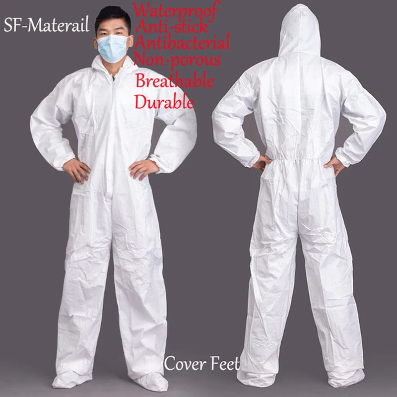 SF Protector desechable antipolvo resistente agua aceite para trabajo - imagen 3