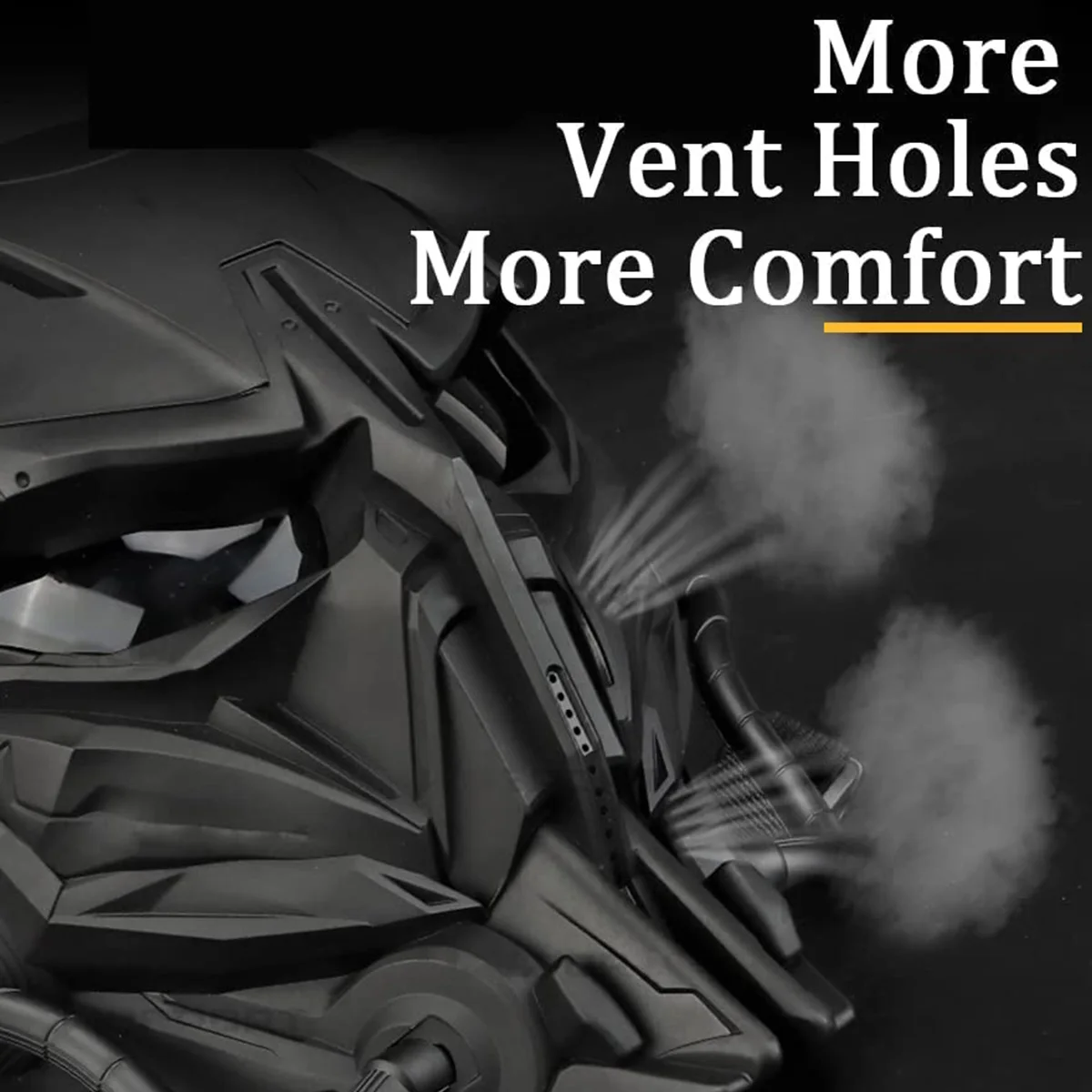 Máscara Airsoft de cara completa - Protección facial exterior