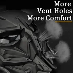 Máscara Airsoft de cara completa - Protección facial exterior