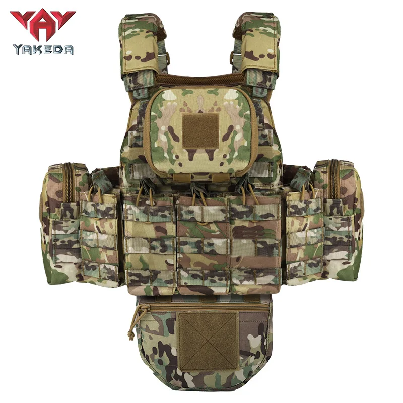 YAKEDA Chaleco Táctico Bolsa Desmontable Ampliable Impermeable - imagen 2