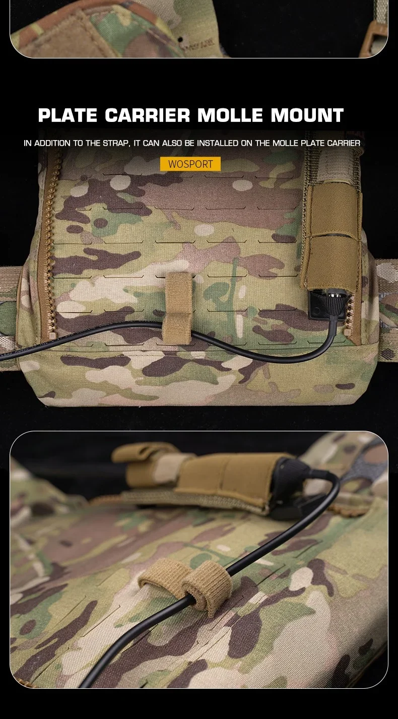 Conjunto de gestión de cables para casco y chaleco