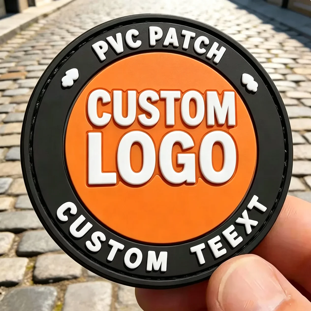 Parche bordado personalizado con velcro: termoadhesivo o coser - imagen 4