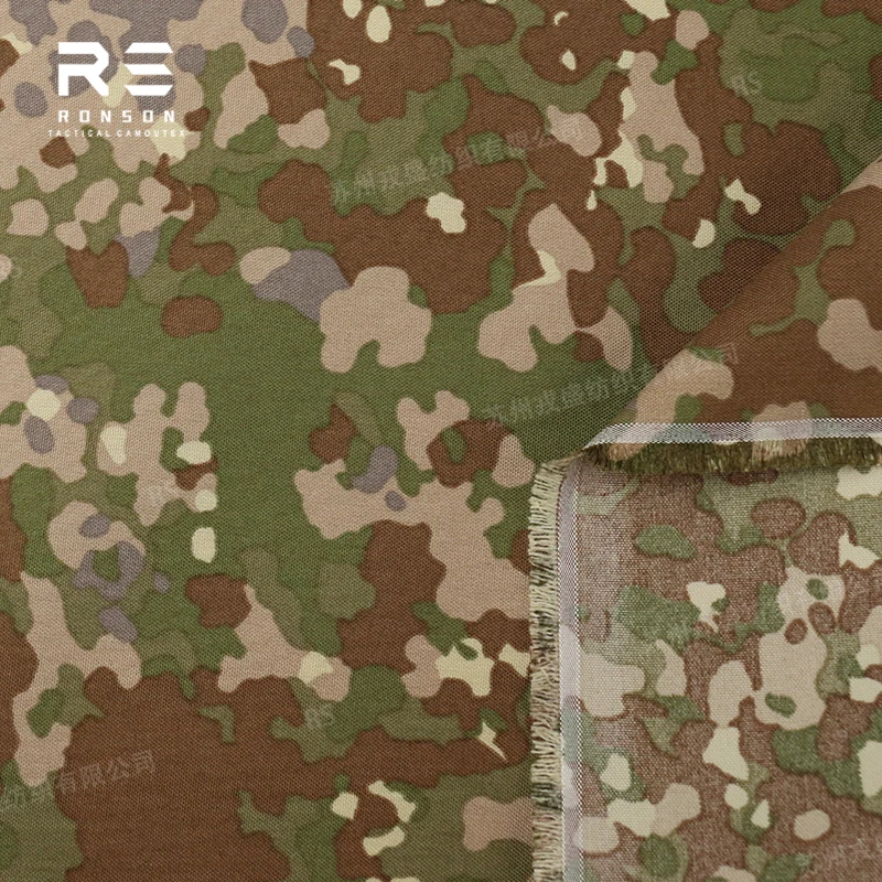 Flecktarn Oxford tela táctica de nailon para chaleco MOLLE bolsa - imagen 2