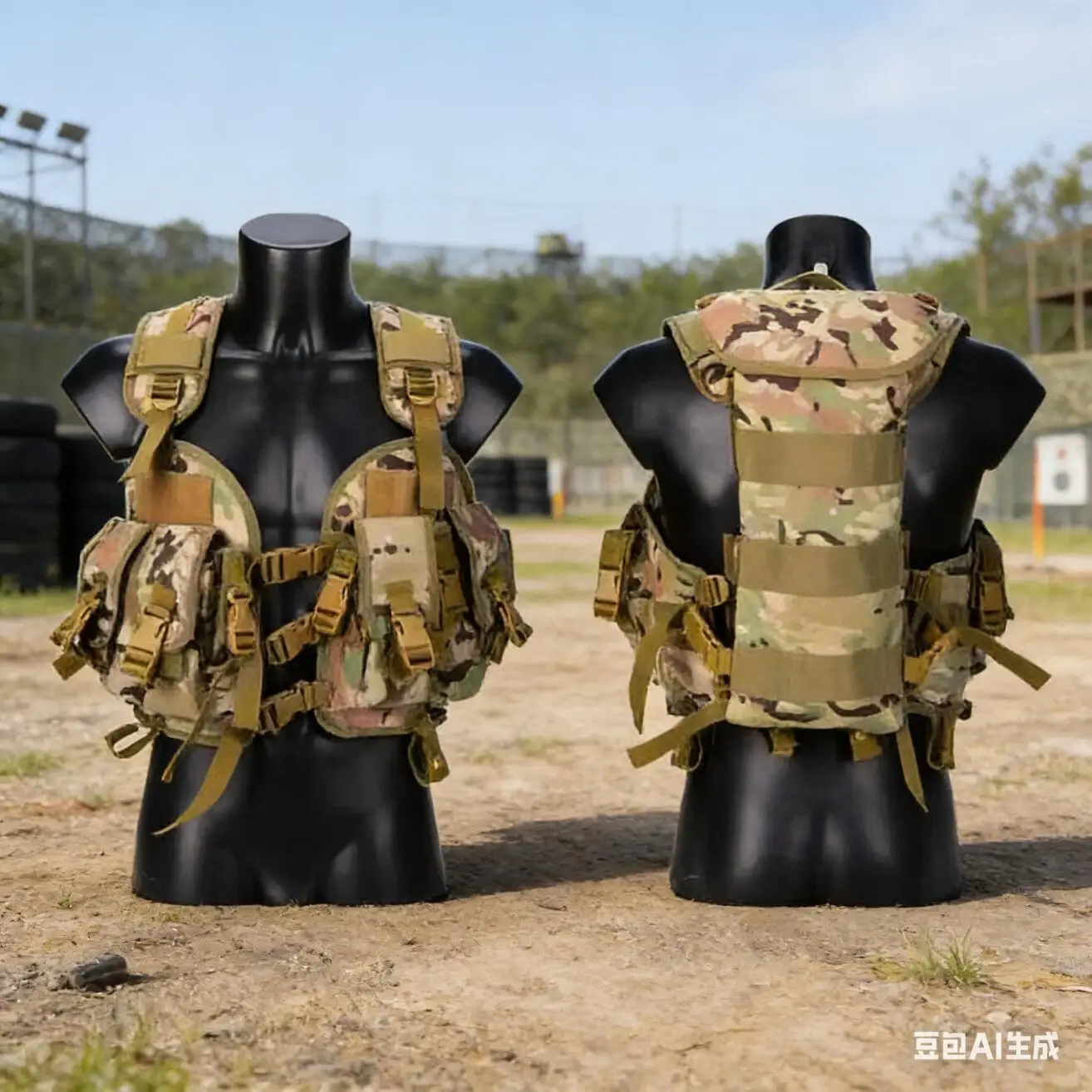 Chaleco táctico modular CQB LBV Oxford 900D MOLLE protector - imagen 4