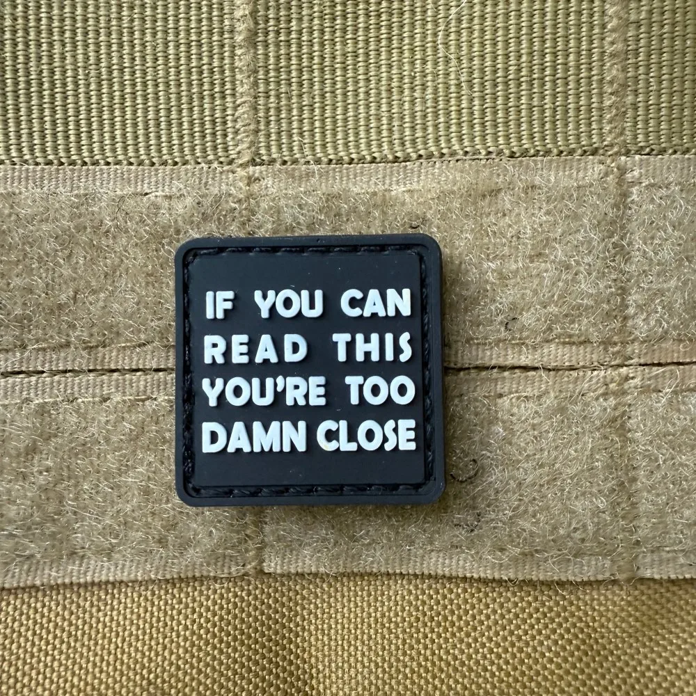 Parche táctico PVC Cruz de Jerusalén con velcro – Insignia moral - imagen 2