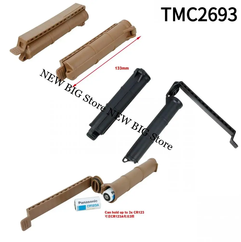 TMC Cell Vault contenedor para baterías CR123A cilíndrico resistente - imagen 3