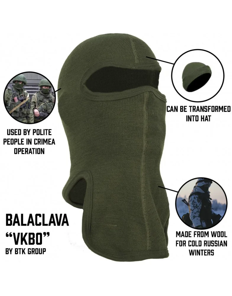 BTK VKBO pasamontañas máscara cuello de invierno forro gorro - imagen 4