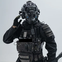 Hombrera táctica en nailon – Protección hombro MOLLE ajustable
