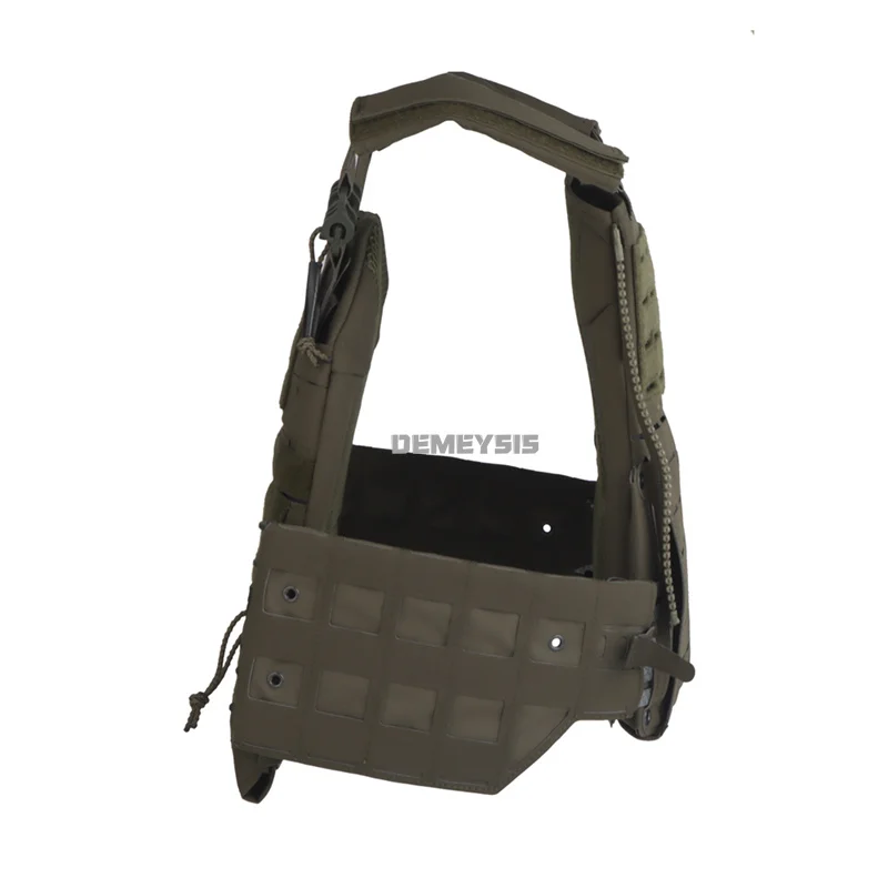 Chaleco táctico Airsoft modular MOLLE portaplacas liberación rápida - imagen 4