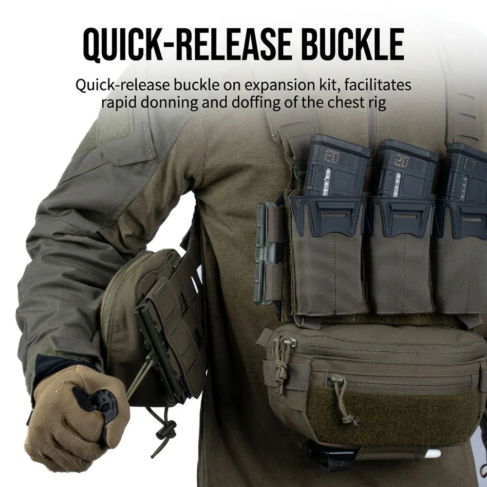 Kit MOLLE de expansión para pechera táctica modular - imagen 2