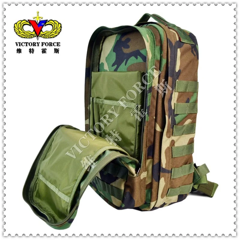 Mochila táctica con sistema MOLLE y funda para portátil