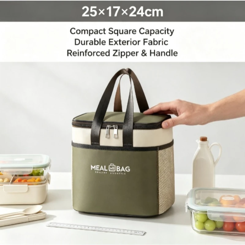 Bolsa térmica para comida reforzada, ideal para picnic - imagen 2