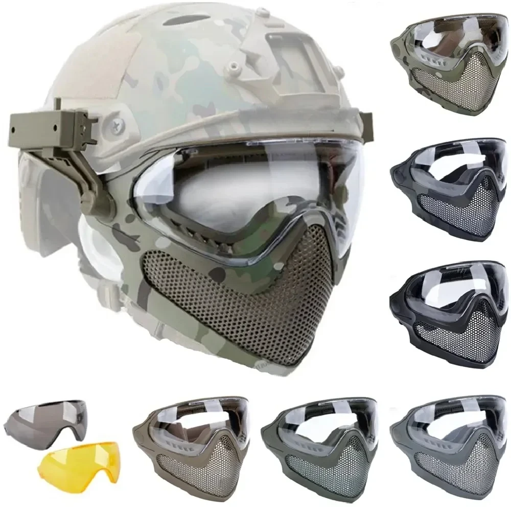 Máscara táctica antiniebla para airsoft, caza y outdoor - imagen 2