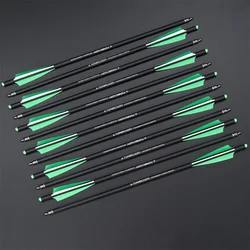 Toparchery flechas de carbono mixtas para ballesta – tiro y caza