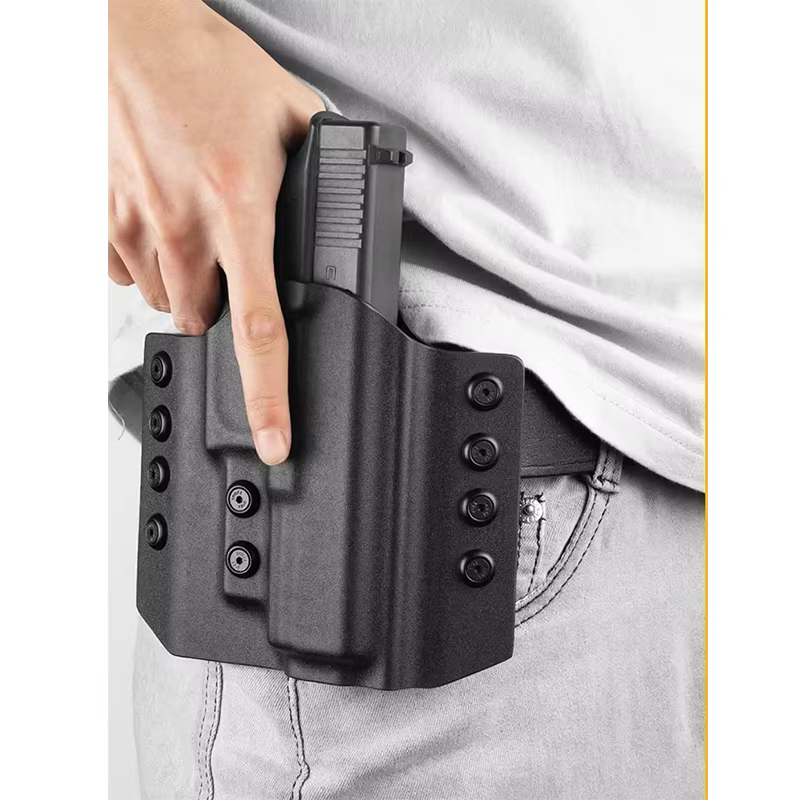 CZ P-09 funda táctica Kydex para cinturón con clip diestra - imagen 4