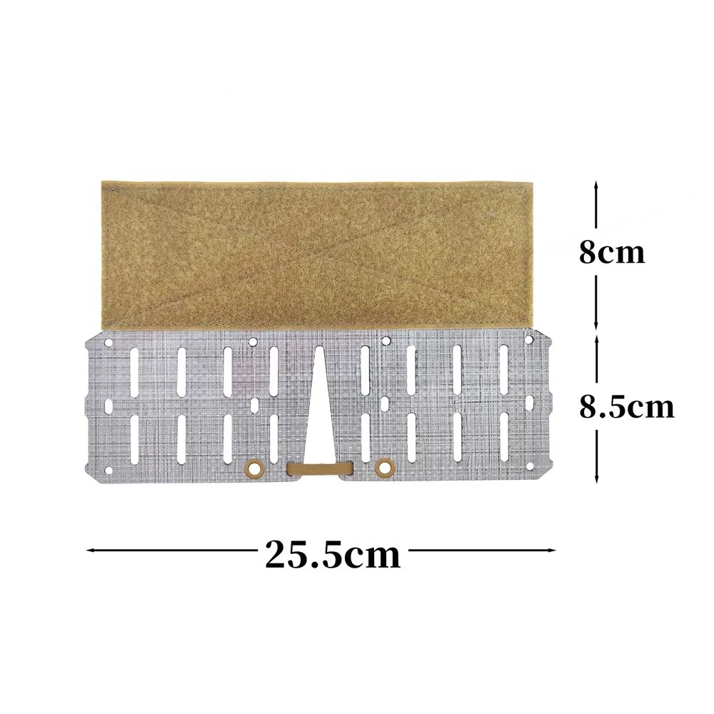 Raider Drop-Wing Placa adaptadora táctica MOLLE de colgado inferior