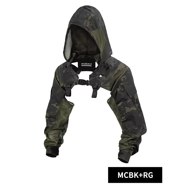 DMgear Abrigo táctico con capucha transpirable para aire libre - imagen 4
