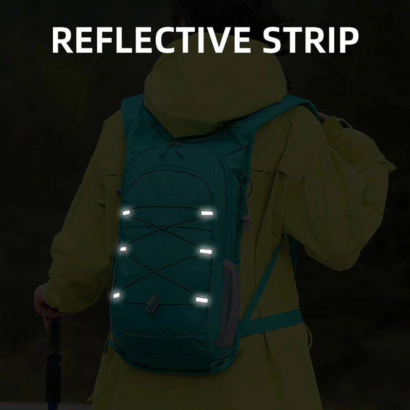 Mochila táctica ligera reflectante para trekking, senderismo y viaje - imagen 2