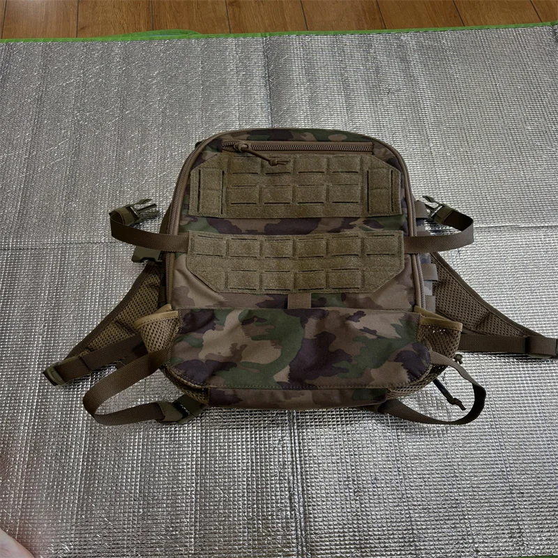 Mochila táctica Swiss TAZ16 500D nylon para exteriores con casco