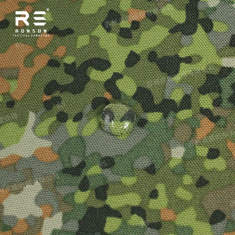 NFP Chaleco táctico MOLLE en camuflaje verde de Cordura laminada - imagen 4