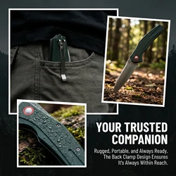 Cuchillo plegable táctico para exteriores – regalo hombre