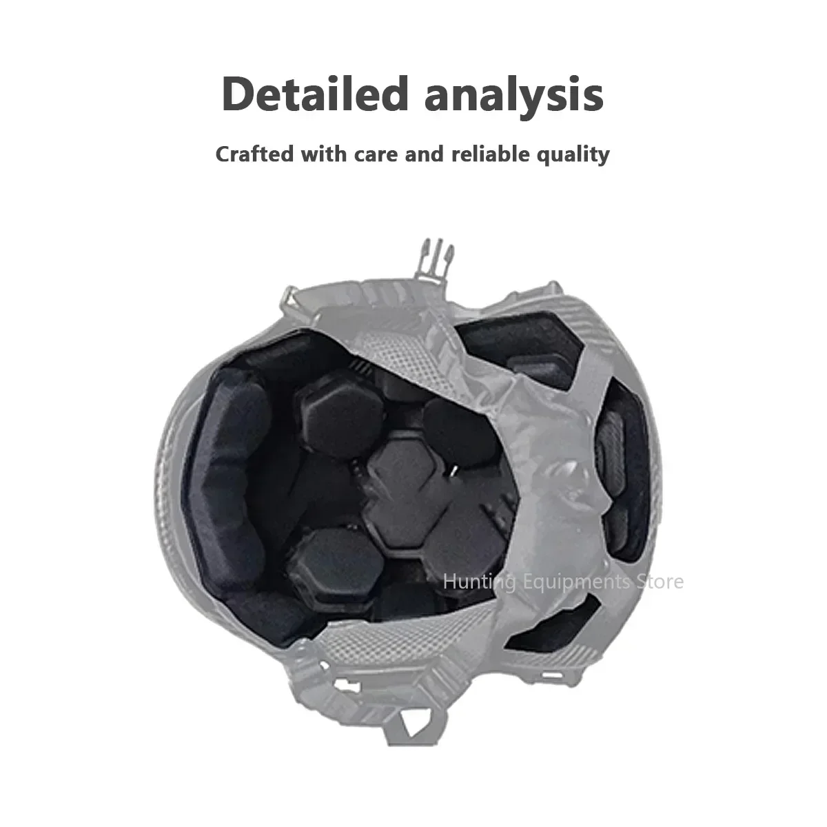 Wendy Almohadillas tácticas viscoelásticas para casco FAST MICH - imagen 5