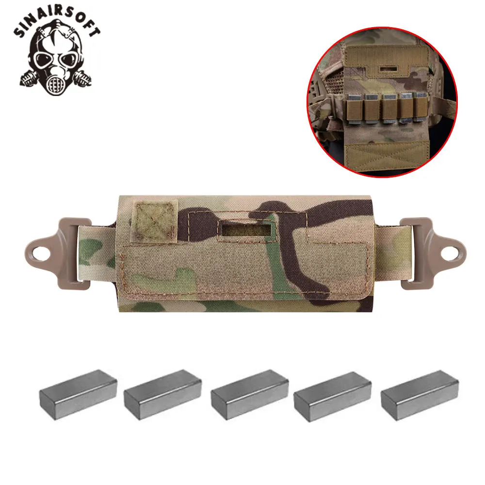 Bolsa contrapeso NVG – Equilibrio trasero casco táctico airsoft