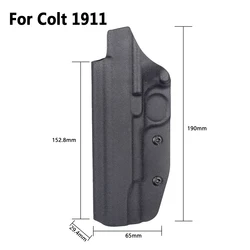 Funda Kydex IWB para Glock 17/19/43X, Taurus G2C, mano derecha