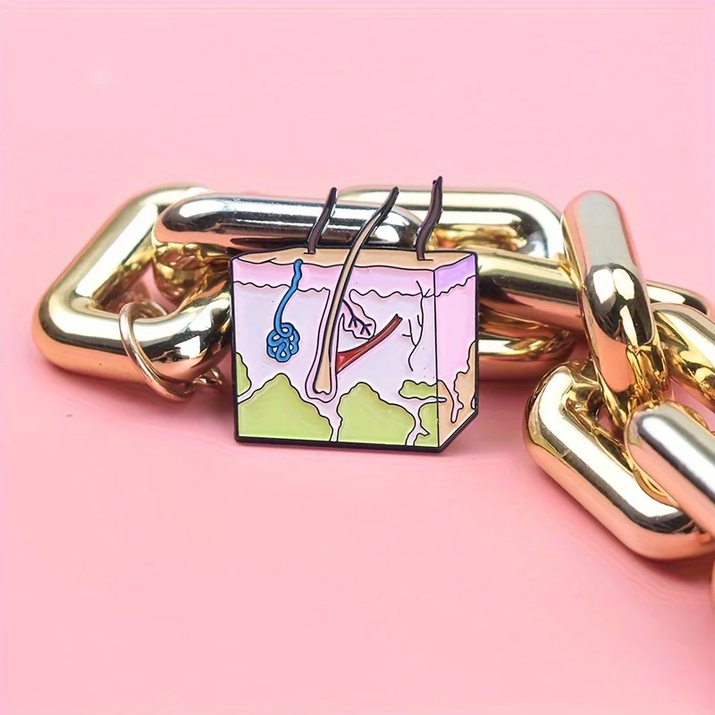 Broche retro esmalte aleación vintage de regalo para hombre - imagen 2
