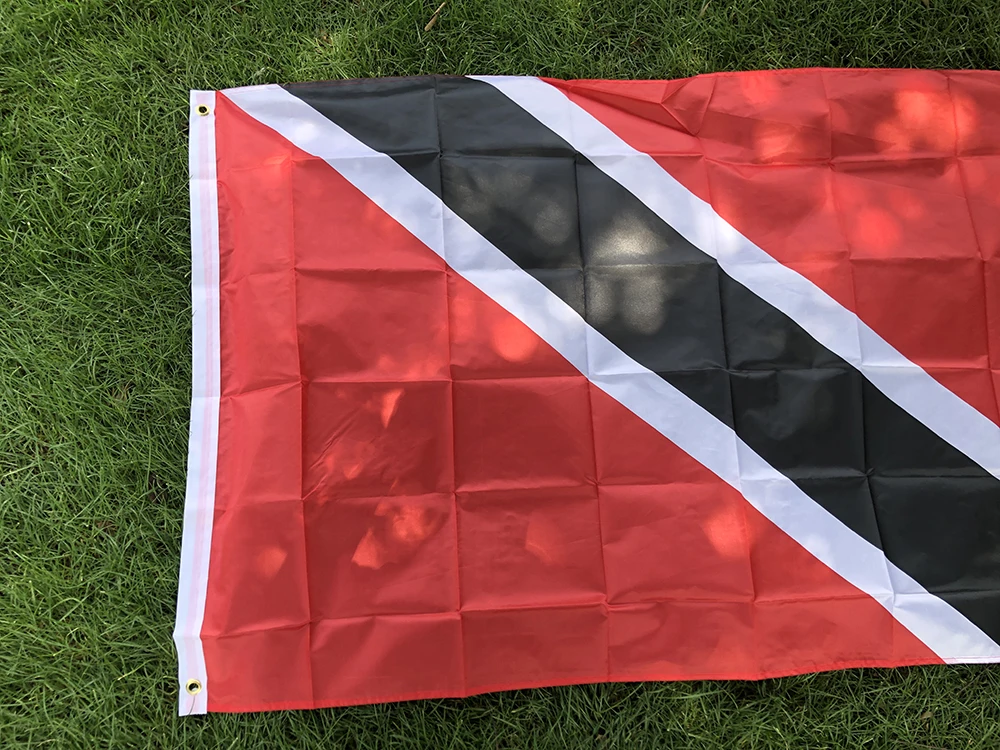 Bandera Trinidad y Tobago exterior de poliéster resistente a rayos UV - imagen 4
