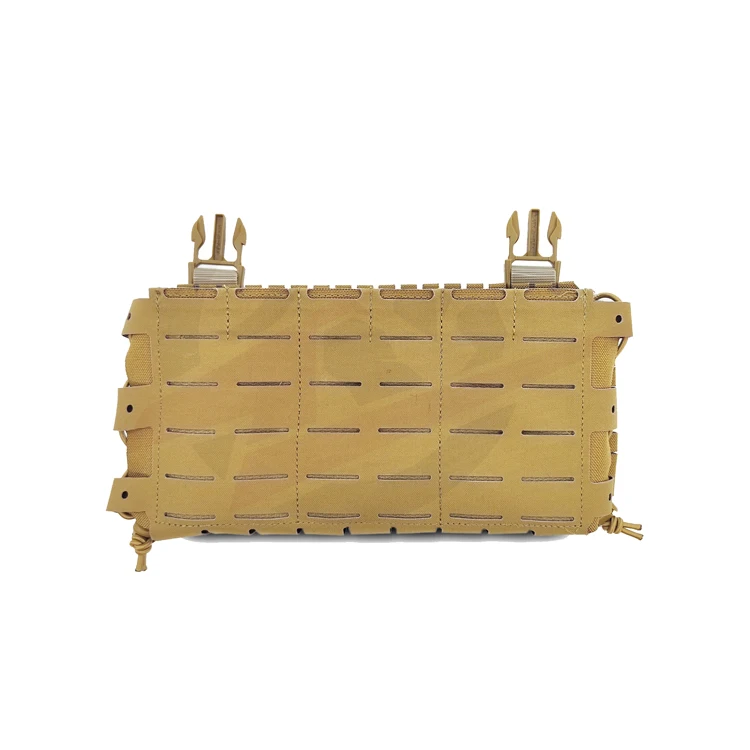 Vista del panel frontal y estructura