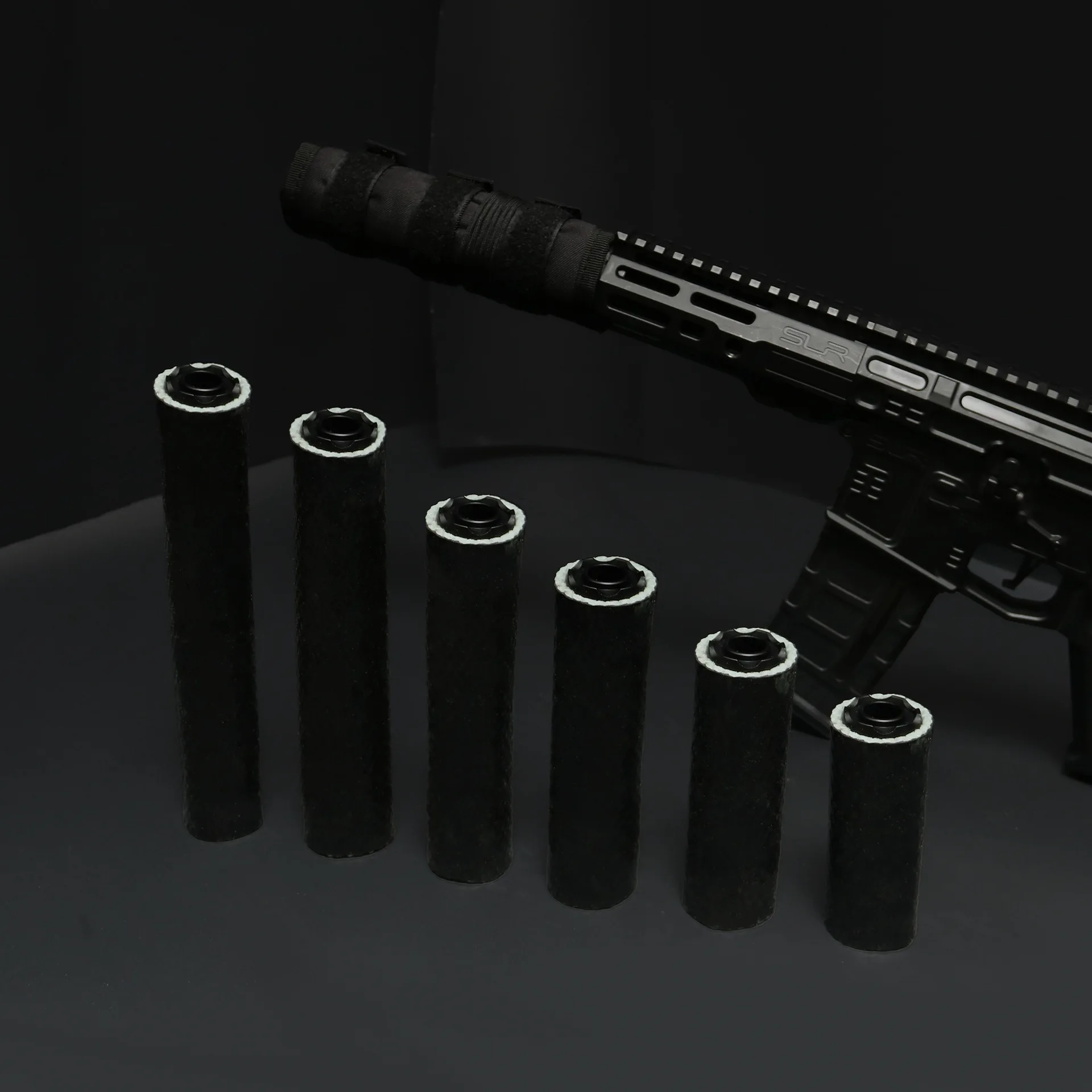 Funda protectora para silenciador Airsoft resistente y camuflada - imagen 4
