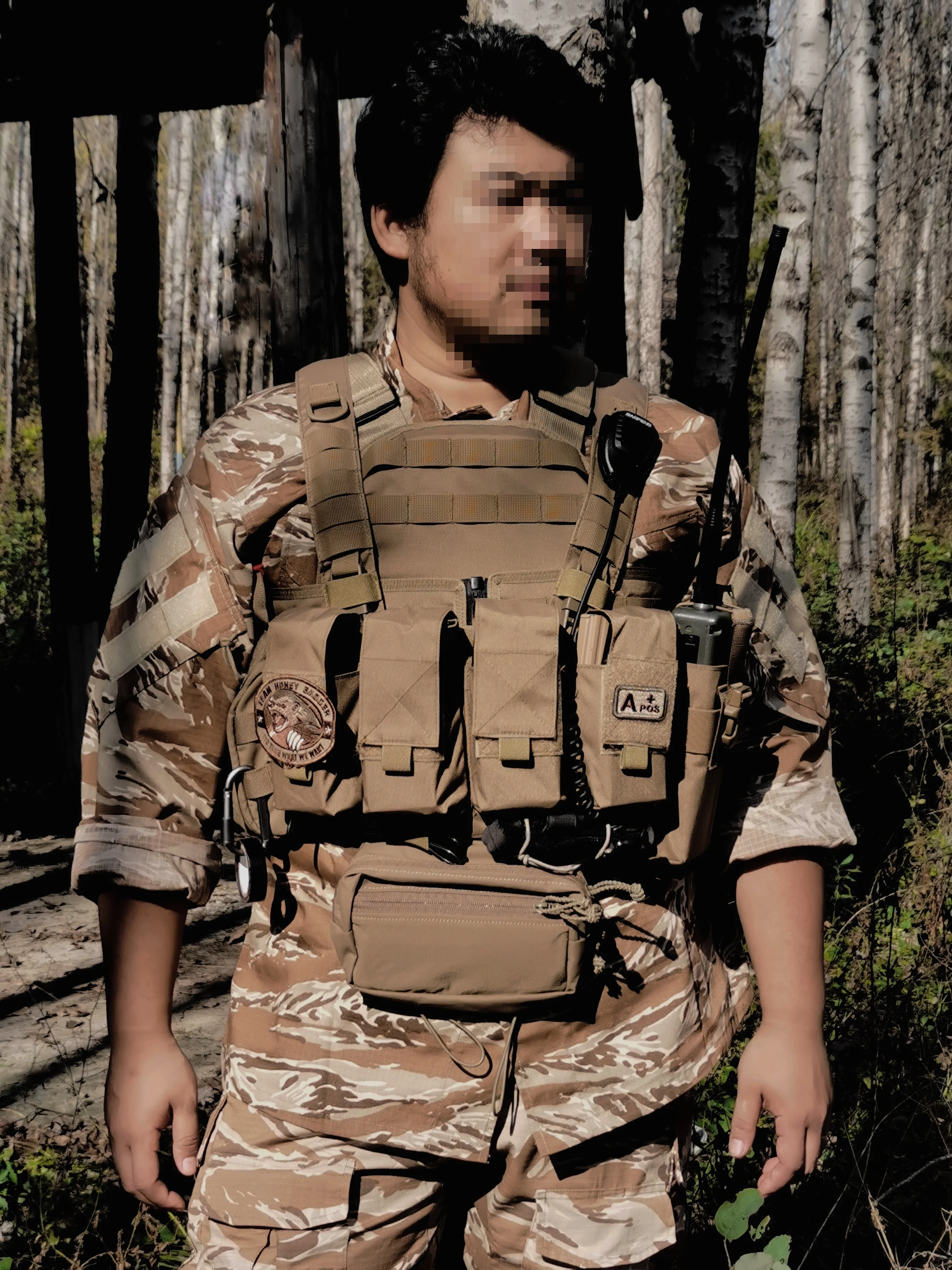 Chaleco táctico Patrol Chest Rig Universal MOLLE para cargadores - imagen 3