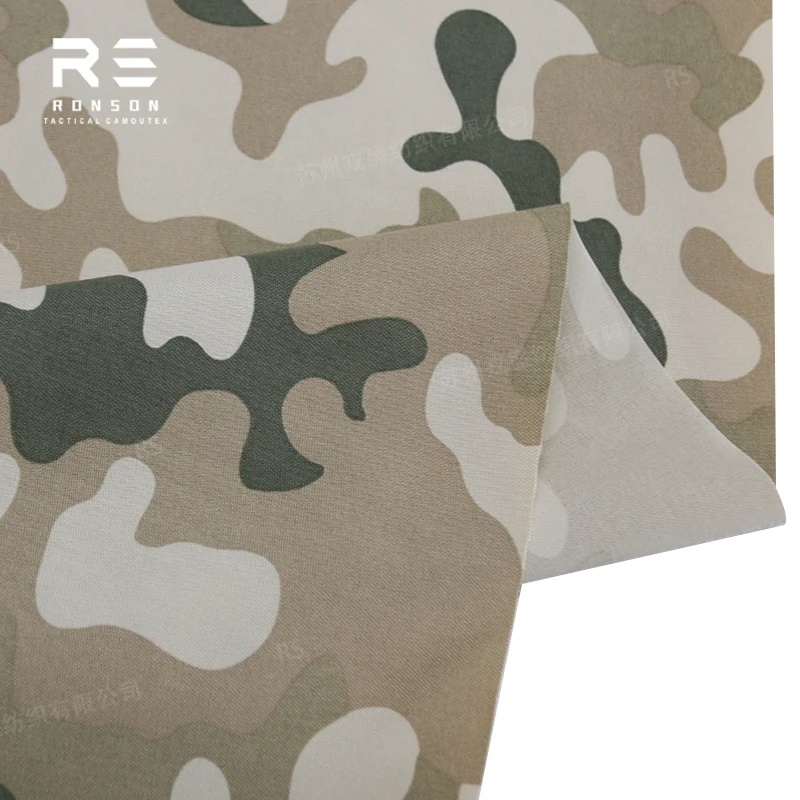 Cordura nylon camuflaje desértico PU impermeable para mochilas MOLLE - imagen 3