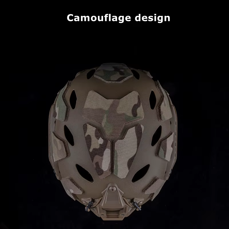 Parche táctico camuflaje adhesivo para casco militar - imagen 4