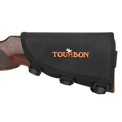 Tourbon Crestilla Rifle Ajustable con Anillas Porta Cartuchos
