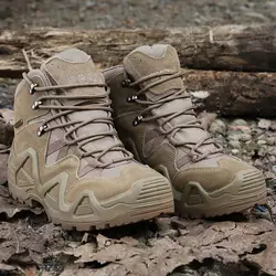 Botas trekking tácticas impermeables con suela antideslizante multiuso
