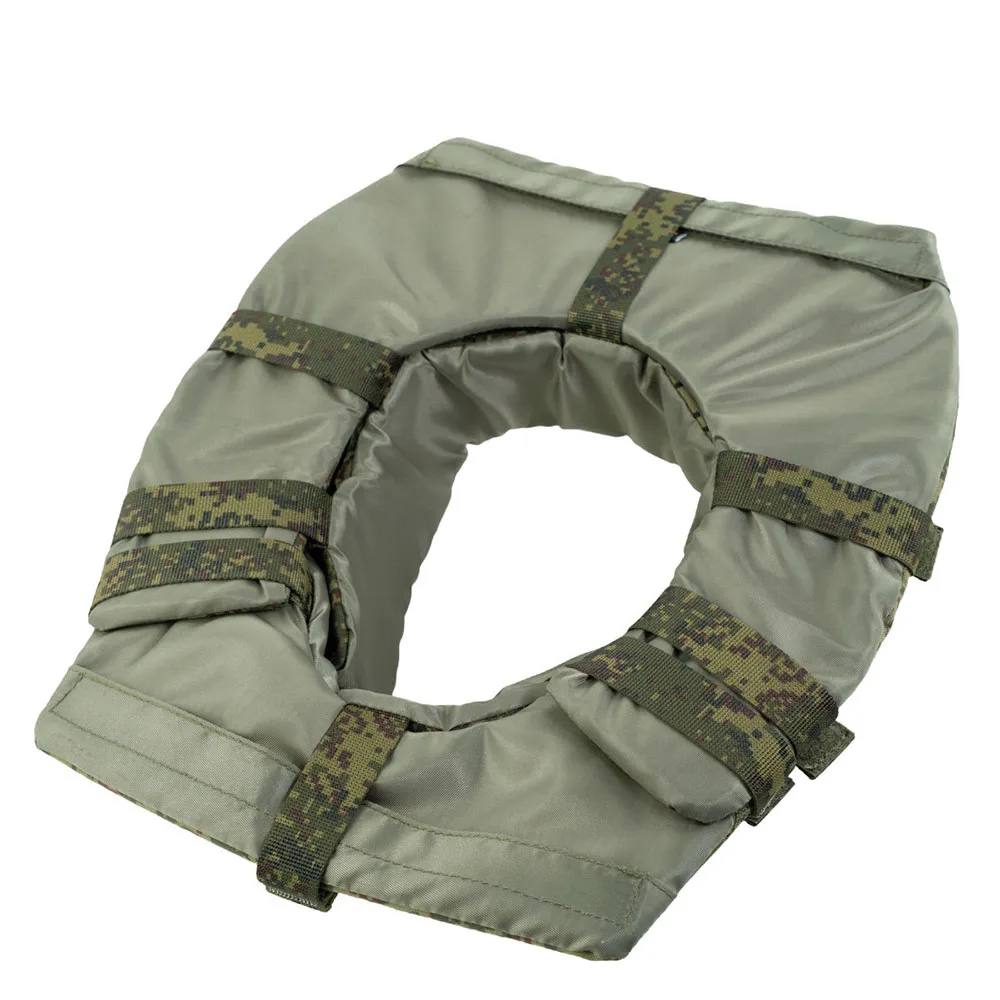 Protector de cuello táctico ajustable EMR para chaleco Molle - imagen 2