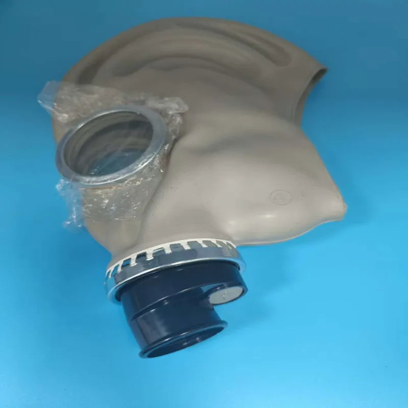 Máscara de gas química 2 en 1 goma – Protección integral amoníaco - imagen 5